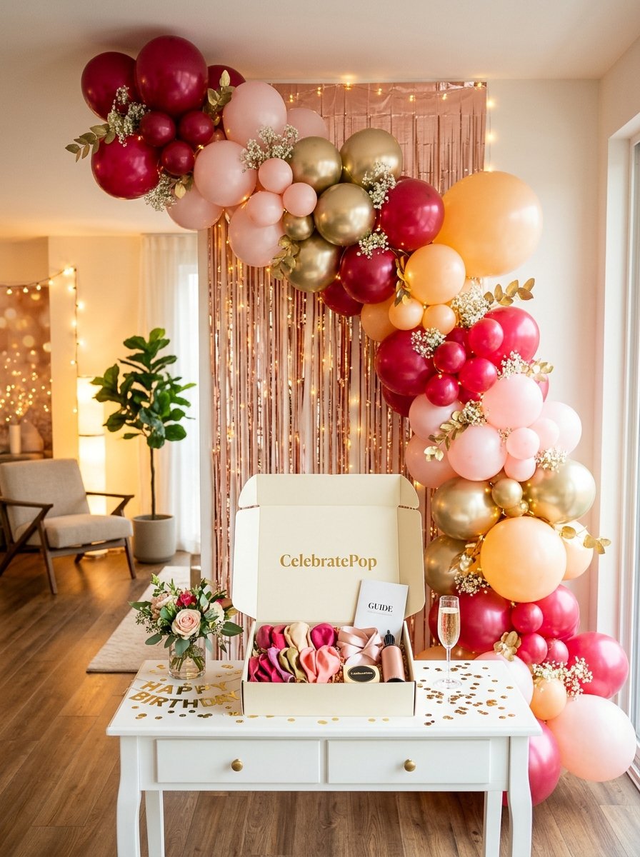 CelebratePRO.in Signature Ruby & Gold Celebration Kit