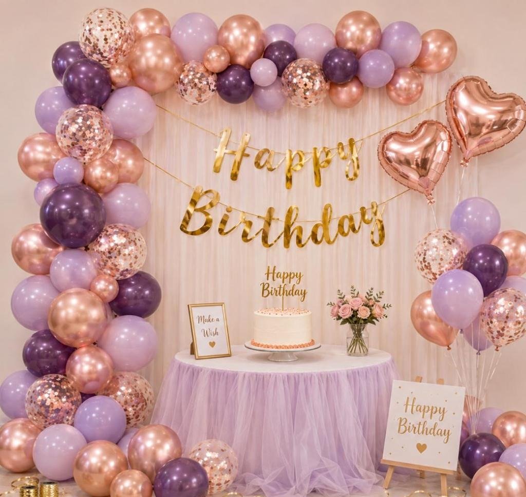 happy birthday decoration 