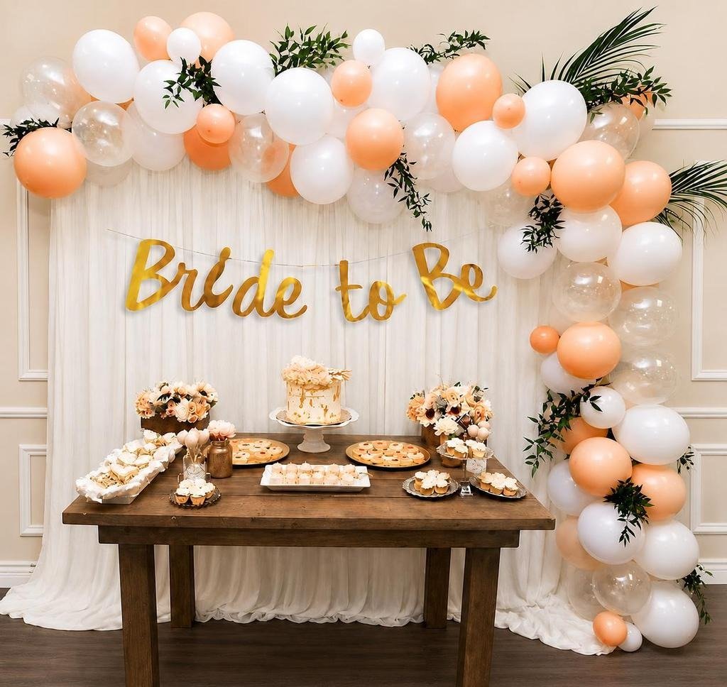 BRIDE TO BE DECORATION ITEMS